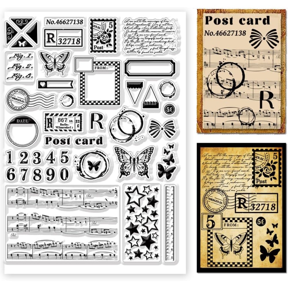 Poczta czyste znaczki różne wz – Clear Silicone Stamps For Card Making recenzja i cena