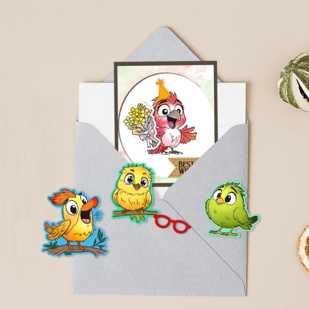 Zabawne Stemple Przezroczyste  – Clear Silicone Stamps For Card Making recenzja i cena
