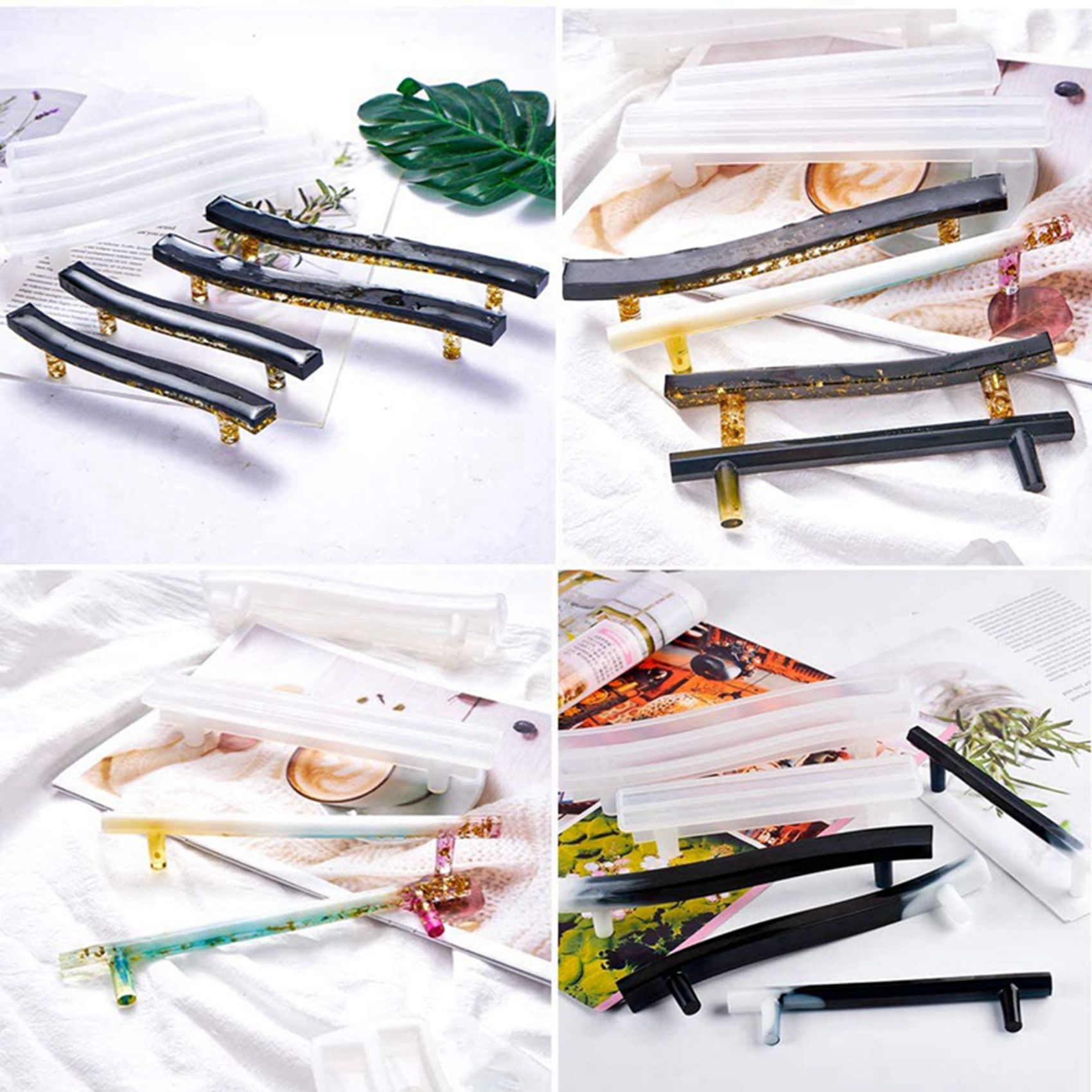 AA81-8 – zestaw form do odlewa – Silicone Epoxy Resin Molds Set recenzja i cena