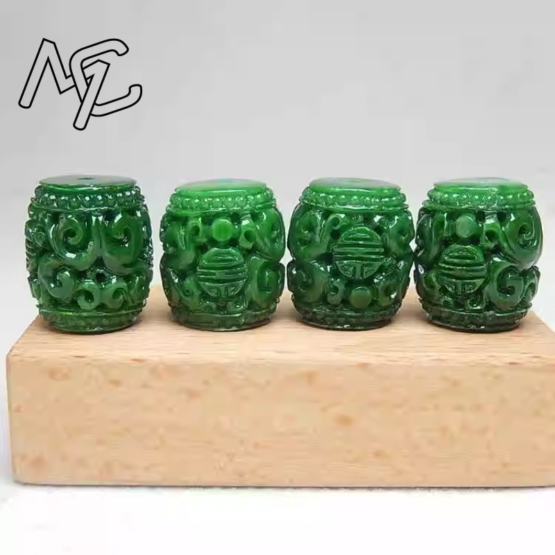 5 sztuk naturalny zielony jade – Beading recenzja i cena