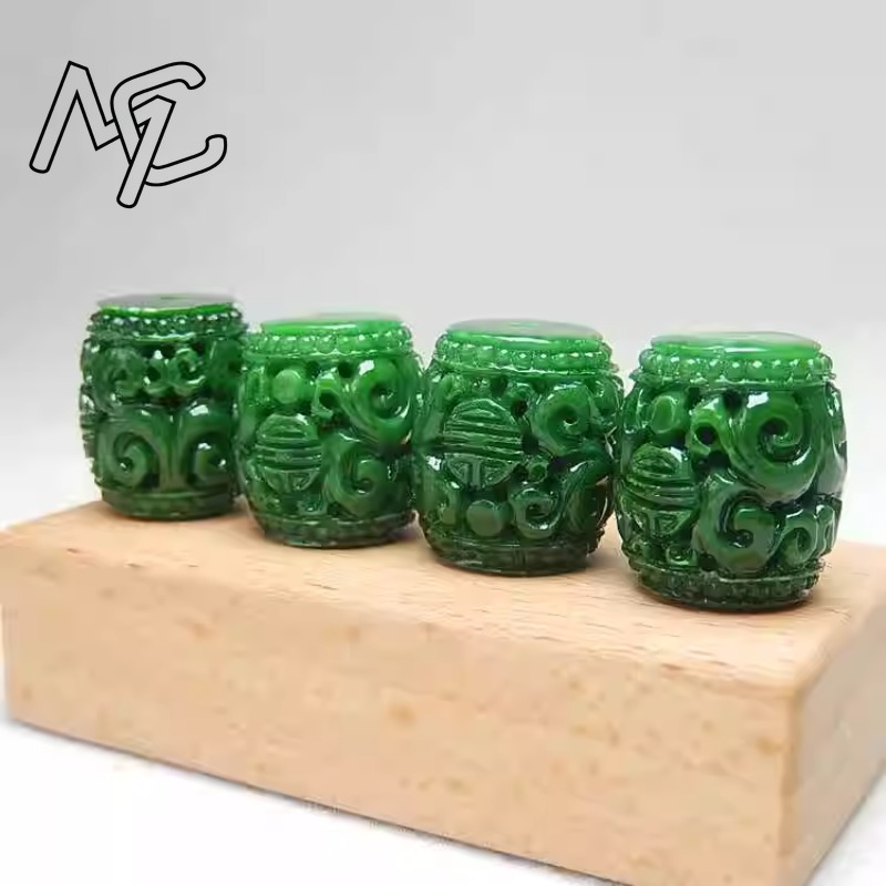 5 sztuk naturalny zielony jade – Beading recenzja i cena