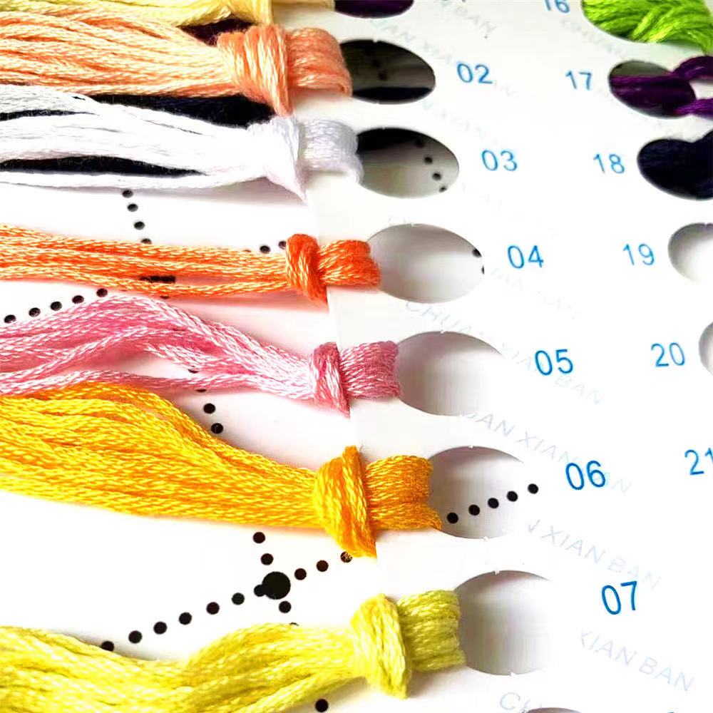 6702 Zestawy do haftowania krz – Cotton Embroidery Thread Skeins recenzja i cena
