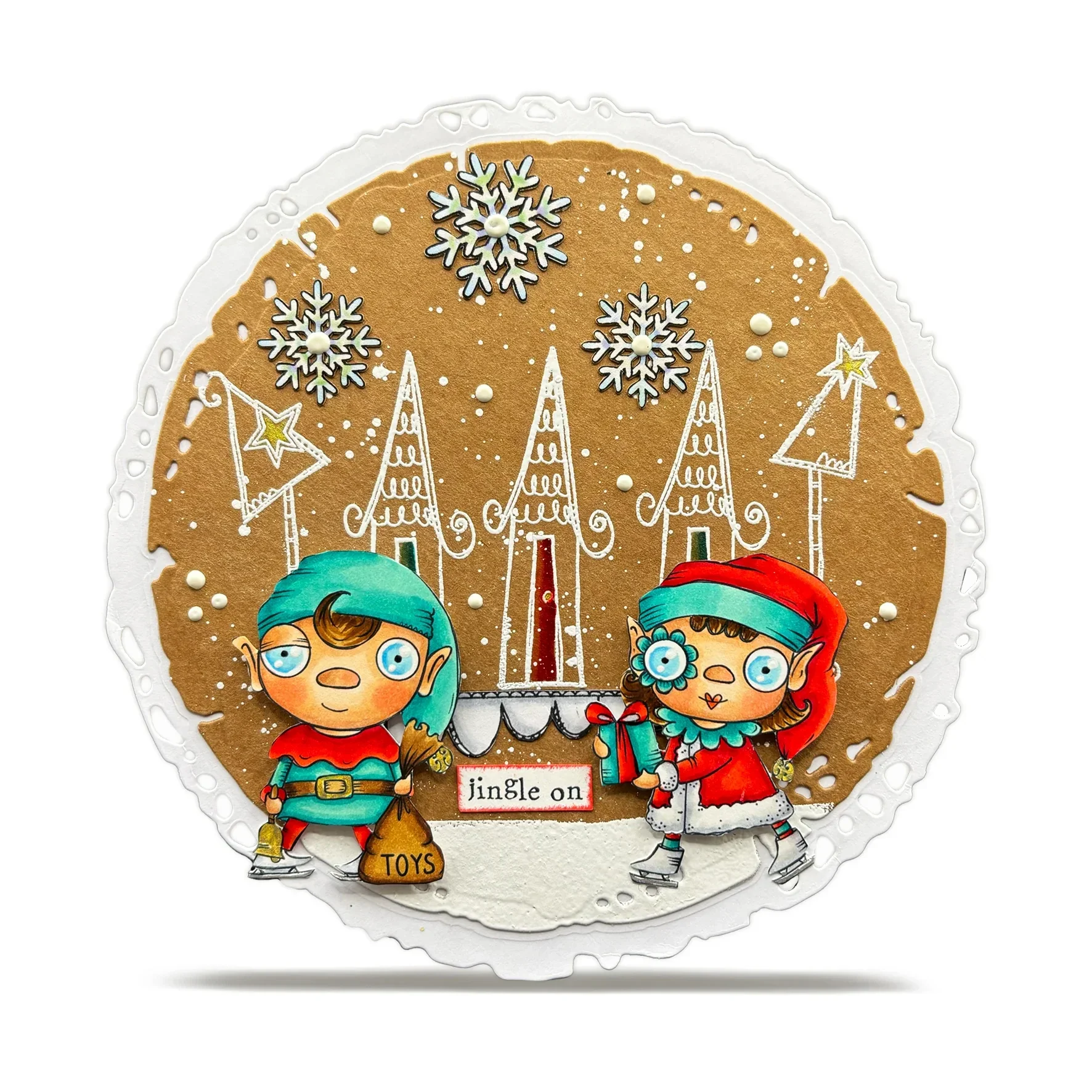 Słodkie zimoleśne dynie czarow – Clear Silicone Stamps For Card Making recenzja i cena