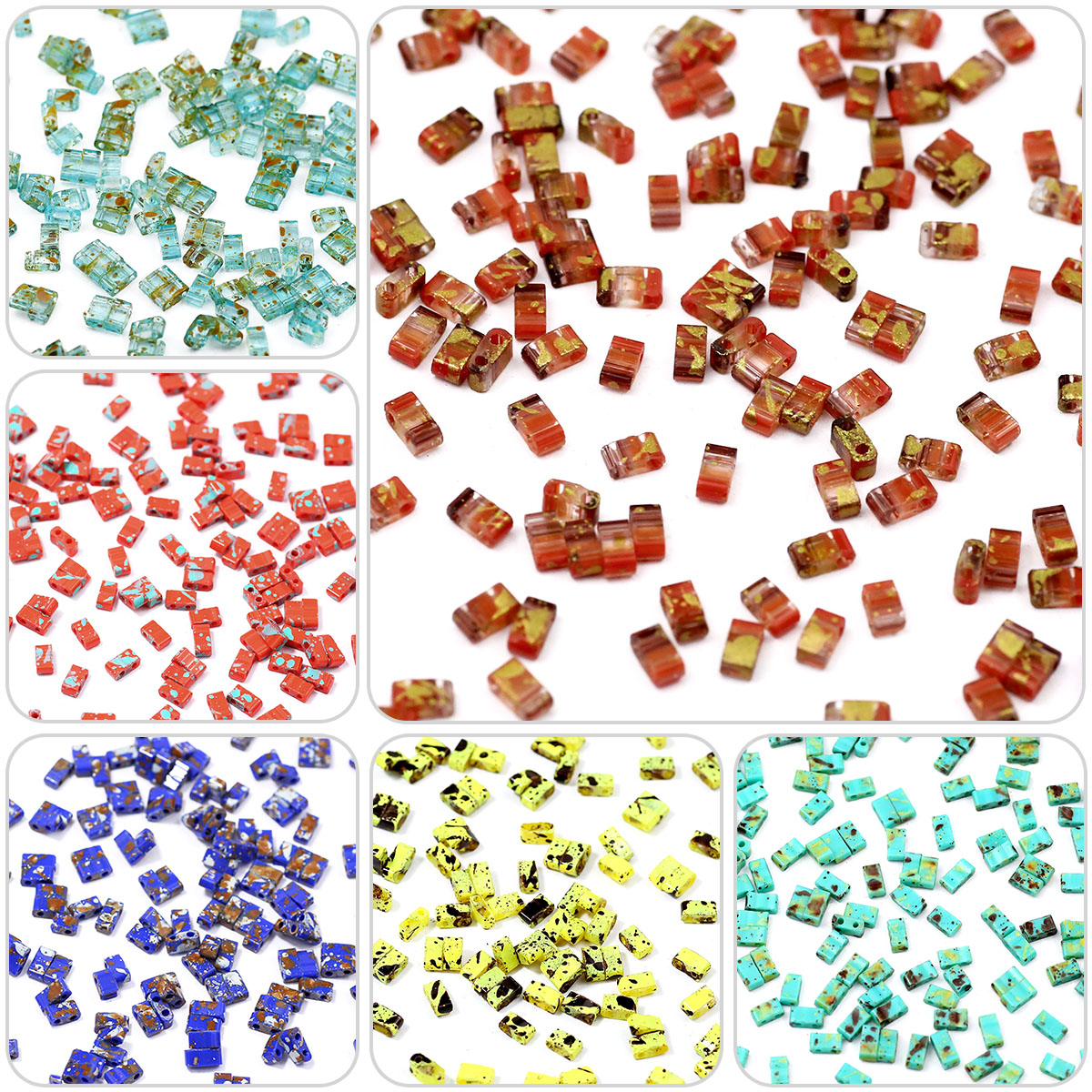 Koraliki szklane Picasso Color – Glass Seed Beads 2Mm Jewelry Making recenzja i cena