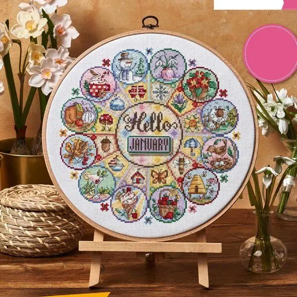 [CC4270 - Szczęśliwy Rok] Zest – Cross Stitch Stamped Kits Beginners recenzja i cena