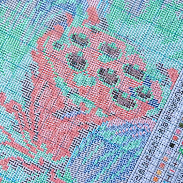 [CC4270 - Szczęśliwy Rok] Zest – Cross Stitch Stamped Kits Beginners recenzja i cena