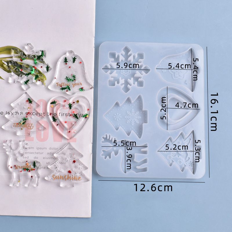 Forma silikonowa do żywicy epo – Silicone Epoxy Resin Molds Set recenzja i cena
